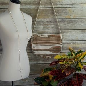 VINTAGE Canvas Aztec Tribal Southwest Handbag